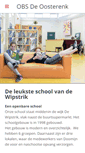 Mobile Screenshot of oosterenkschool.nl